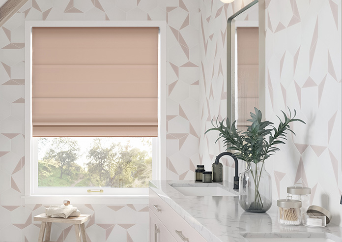 Ascot, Rose Gold - Twist&Fit Roman Blind - Image 3